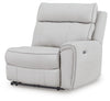 Social Pointe Reclining Sectional with Storage Consoles
