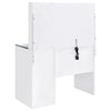 Flora Makeup Vanity Table with LED Mirror and Stool