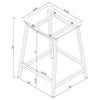 Jovani Counter Stool