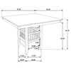 Jaden Counter Height Dining Table