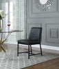 Bryce Black Faux Leather Dining Chair