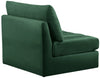 Jacob Green Velvet Armless