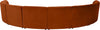 Limitless Cognac Velvet 8pc. Modular Sectional