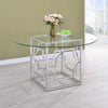 Starlight Round Glass Top Dining Table image