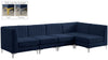 Alina Navy Velvet Modular Sectional
