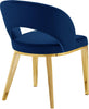 Roberto Navy Velvet Dining Chair