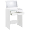 Danbury Makeup Vanity Table with LED Mirror and Stool