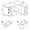 Yvette Computer Desk
