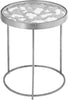 Butterfly Silver End Table