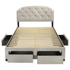 Marianna Panel Platform Storage Bed