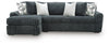 Midnight-Madness Sectional Sofa with Chaise