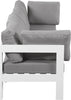 Nizuc Grey Waterproof Fabric Outdoor Patio Modular Sofa