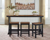Wildenauer Counter Height Dining Table and 3 Barstools Set