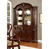 ELANA Brown Cherry Dining Table w/ 18" Butterfly Leaf