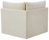 Jacob Cream Velvet Corner