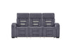 U1895 Grey P2 Reclining Sofa with IS and LED