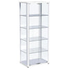 Aero Curio Cabinet with LED Lighting