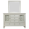 Sandy Beach Dresser With Mirror