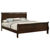 Louis Philippe Sleigh Panel Bed
