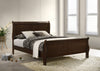 Louis Philippe Sleigh Panel Bed