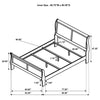 Louis Philippe 4 & 5 Piece Bedroom Set Full, Twin, King, & Queen