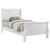 Louis Philippe Sleigh Panel Bed