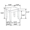 Felicity Vanity Stools