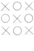 XOXO Chrome Stainless Steel Wall Decor