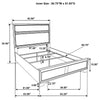 Miranda California King, E.King, Queen, Full, & Twin Bed Black & White