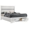 Miranda Panel Platform Storage Bed