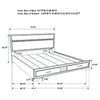 Miranda Panel Platform Storage Bed