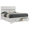 Miranda Panel Platform Storage Bed