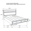 Miranda Panel Platform Storage Bed