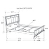 Barzini Panel Bed