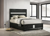 Miranda California King, E.King, Queen, Full, & Twin Bed Black & White