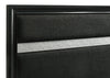 Miranda California King, E.King, Queen, Full, & Twin Bed Black & White