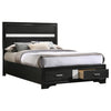 Miranda Panel Platform Storage Bed
