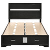 Miranda Panel Platform Storage Bed