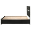 Miranda Panel Platform Storage Bed