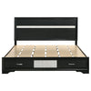 Miranda Panel Platform Storage Bed