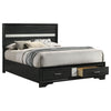 Miranda Panel Platform Storage Bed