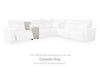 Modmax II Power Reclining Sectional with Chaise and Console