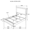Hyland Eastern King & Queen Bed