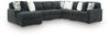 Midnight-Madness Sectional with Chaise