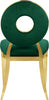 Carousel Green Velvet Dining Chair