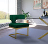 Alexandra Green Velvet Dining Chair