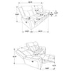 Lawrence Reclining Sofa Set