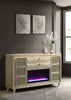 Lorient LED Dresser with Flame Visualizer