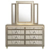 Lorient LED Dresser with LED Mirror