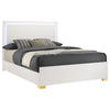 Marceline Beds White & Black Eastren King, Full, Twin, & Queen